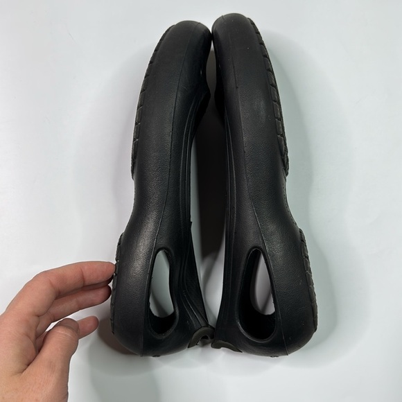Croc Kadee Black Ballet Flats Shoes Size 7 Women - Picture 4 of 9